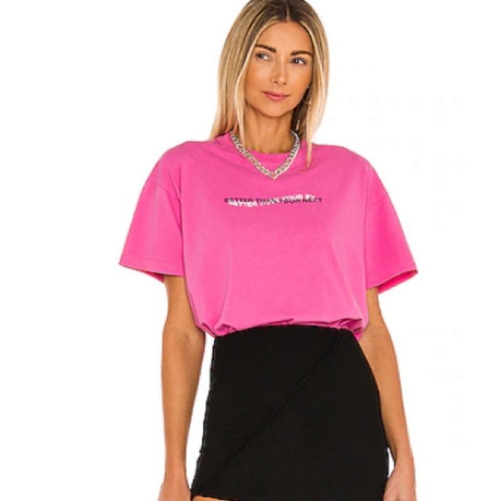Local Heroes Better Than Your Ex Tee in Pink